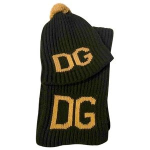Dolce and Gabbana Hat and Scarf set